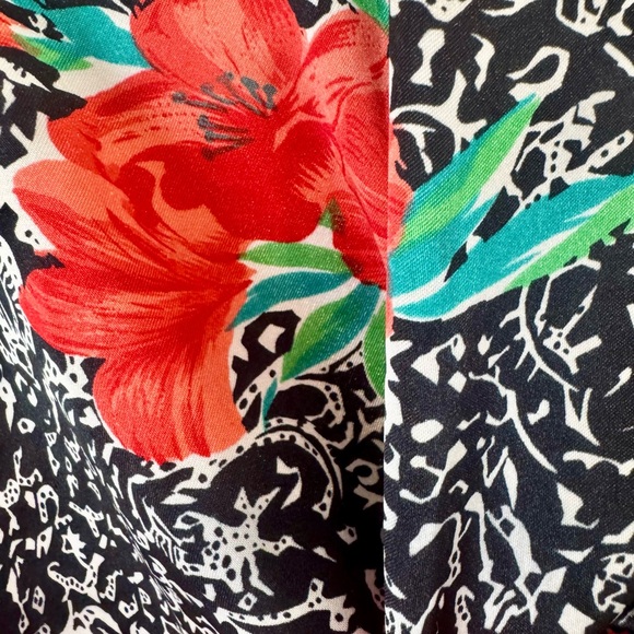 Vintage BARBIZON  SATIN Wrap ROBE Short Kimono Tie SHINY Liquid Silky Small-Med - Picture 6 of 6